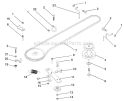 Part Location Diagram of 140911 Weed Eater Lever